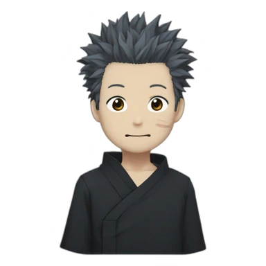 sukuna from jujutsu kaisen sticker