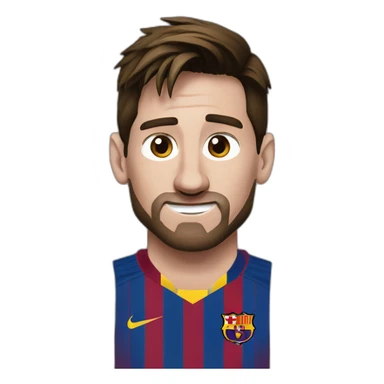 Messi barcelona sticker