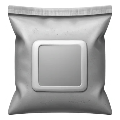 cement powder square bag sticker