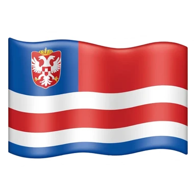 make me a emoji with serbian empire a  flag from 1914 sticker