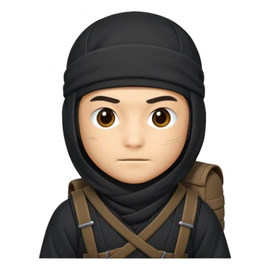 Ninja camino santiago sticker