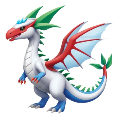 Reshiram-Flygon-Helioptile-Latios-Wailmer-fusion sticker