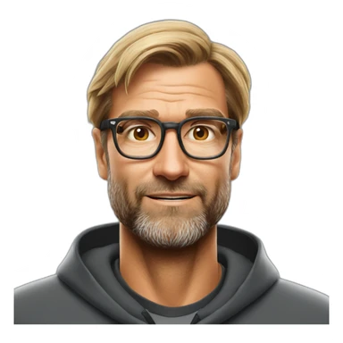 jurgen klopp sweet repose emoji sticker