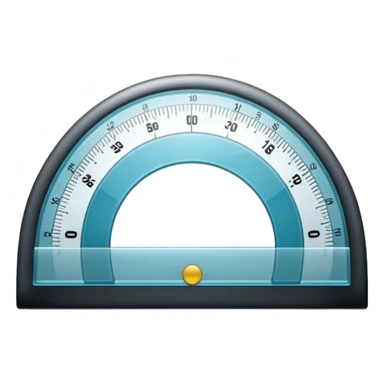 "📏" This emoji is for ruler. Then make an emoji for protractor. Which is real emoji type like the givel sticker