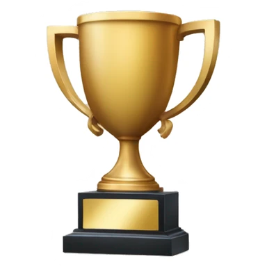 A trophy with Workday Win arched above it and WW underneath of it sticker