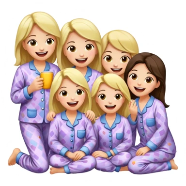 Sleepover sticker