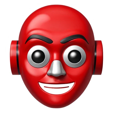 Money heist mask sticker