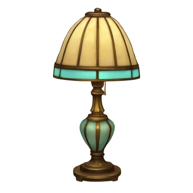 Tiffany lamp sticker
