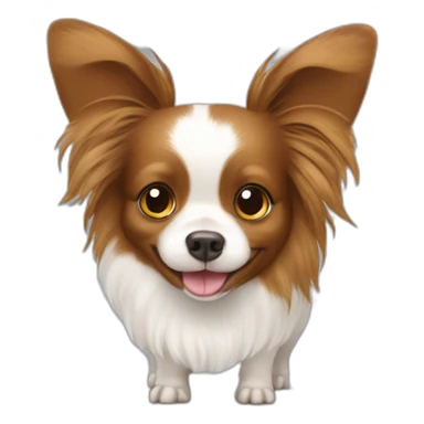 Papillon sur un cochon sticker