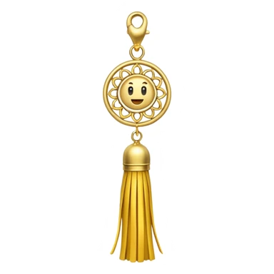 ade tassel pendant sticker