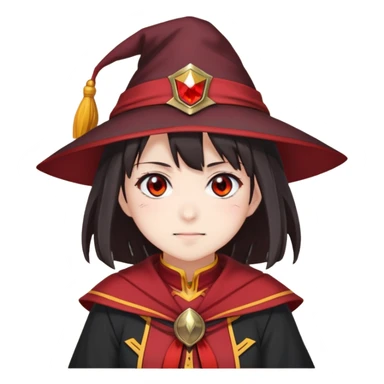 Anime character Megumin  sticker