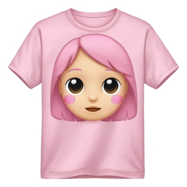 babypink t-shirt sticker