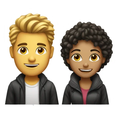 Adam and Eva sticker