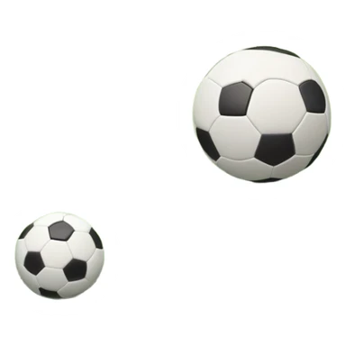 Europian Football. A football resting on the green grass of a soccer field, with goalposts and field markings in the background. The scene highlights the ball's position at the center of the action, emphasizing the competitive atmosphere and readiness for play. sticker