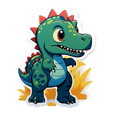 dino sticker