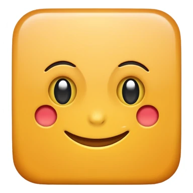 “I’d like to create an emoji similar to this one: a square blue background with the text ‘KR’ in white. Please keep the ‘KR’ lettering exactly the same and only apply it to a blue square emoji style.” sticker