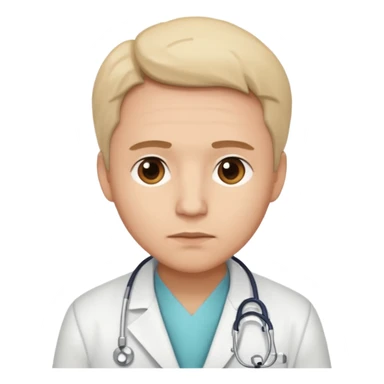 Medicine , doctor rubio, triste sticker