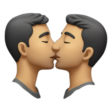 two-gay-men-kissing sticker