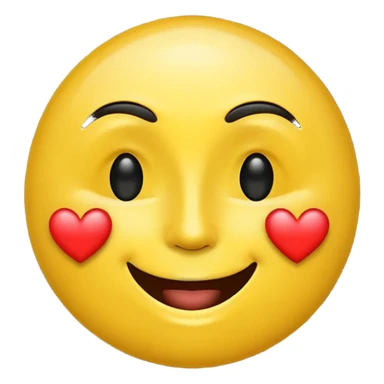 Kiss emoji with peace sing sticker