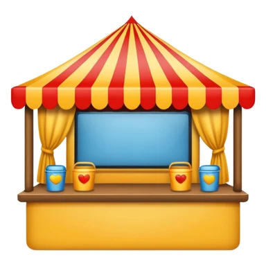 festival booth sticker