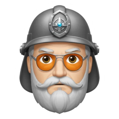Norse mythology odin with eye patch sticker