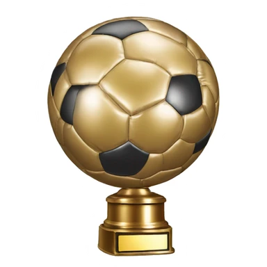 Ballon Do’r Golden Ball award sticker