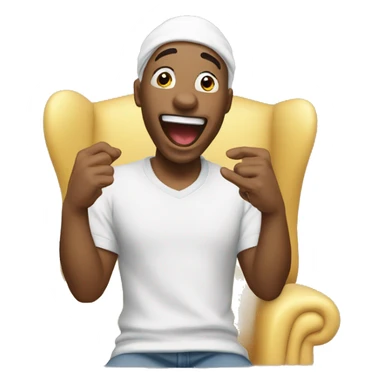 ￼ hysterical laugh crying  sticker