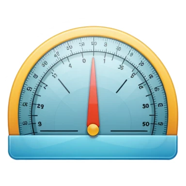 "📏" This emoji is for ruler. Then make an emoji for protractor. Which is real emoji type like the give sticker