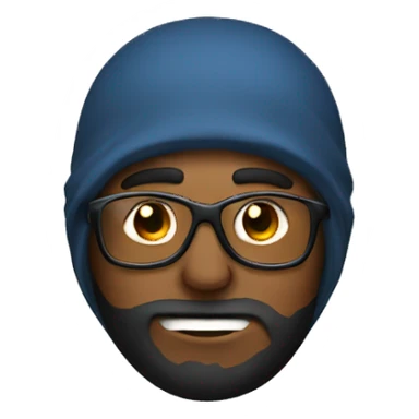 A  university professor with a ski mask sticker