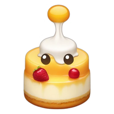 flan patissier sticker