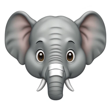 panic elephant sticker