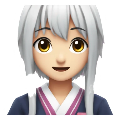 osana najimi from yandere simulator sticker