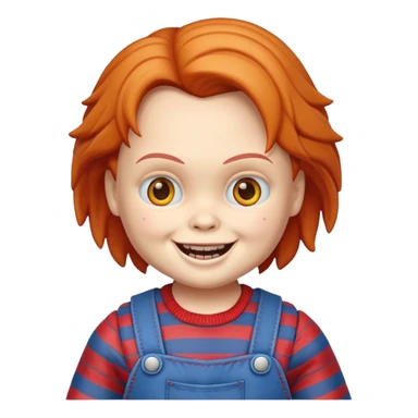 AaUn emojin de chuky sticker