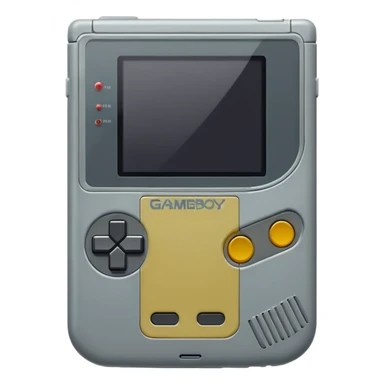 gameboy with no logo emoji sticker