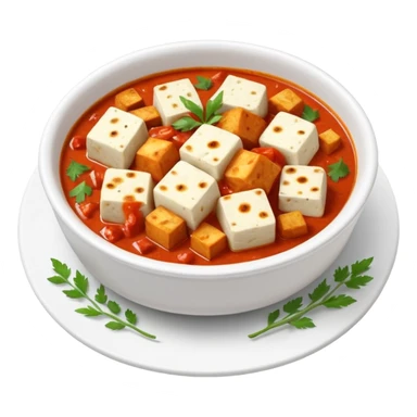 Act as Emoji expert and generate Masala paneer and paneer emojie sticker