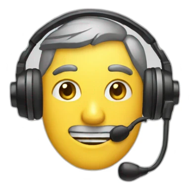 Locutor radio sticker