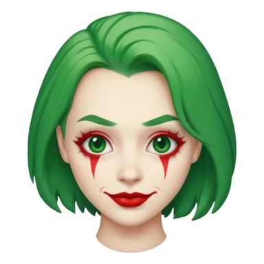 joker emoji from bat man sticker