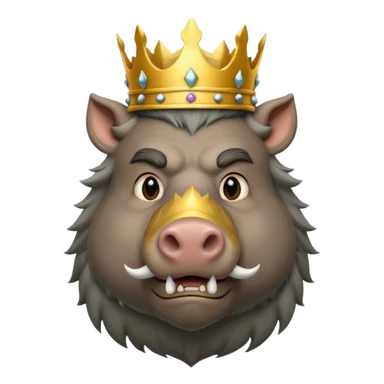 boar King  sticker