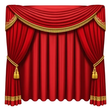 theatre Curtain sticker