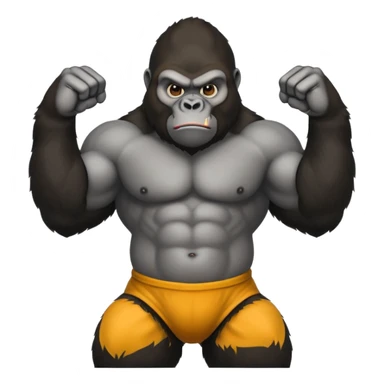 Gorilla Thug sticker