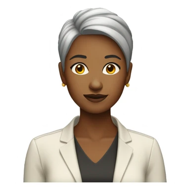 woman-startup-designer-with-laptop-short-hair sticker