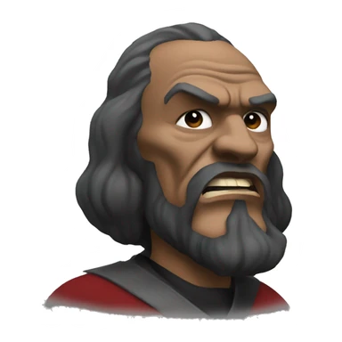 klingon smokin sticker