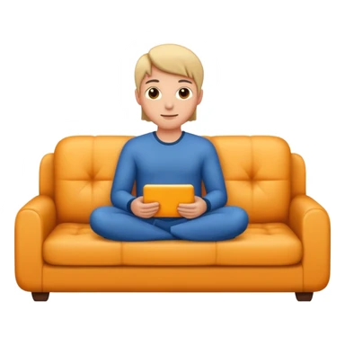 Couch potato  sticker