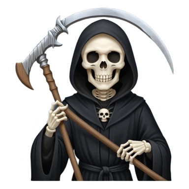 grim reaper sticker