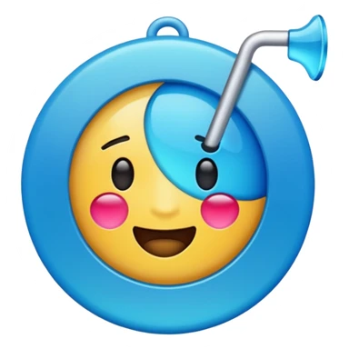 Emoji de verificación azul de tik tok sticker