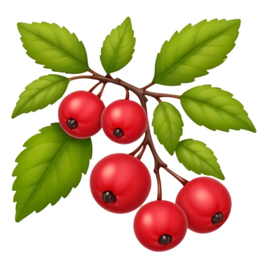 bush with a few berries sticker