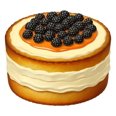 Black Caviar on a potato cake sticker