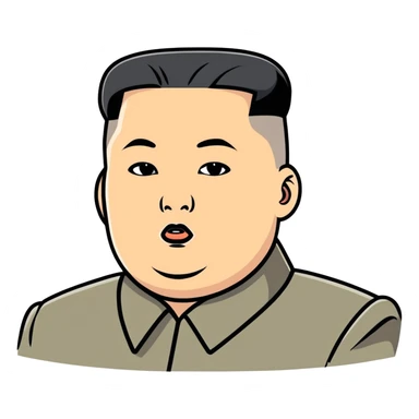 kim jong un sticker