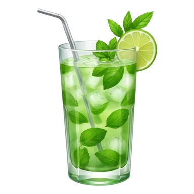 create a mojito emoji sticker