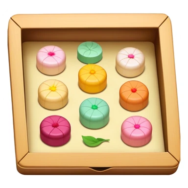 Box of wagashi sticker